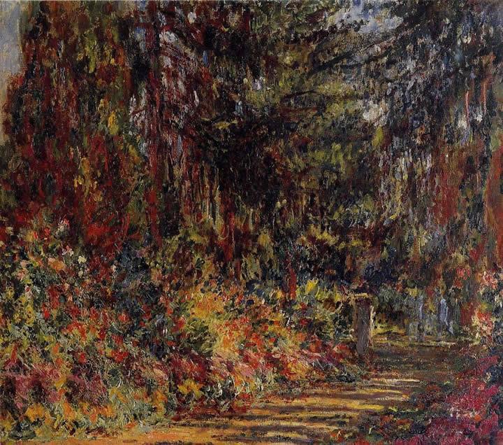 Claude Monet The Path at Giverny
